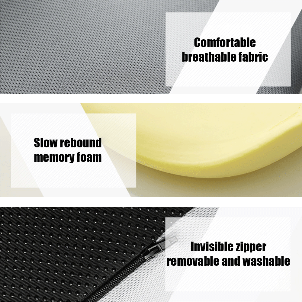 Ergonomic M-Shaped Seat Cushion Pulatree