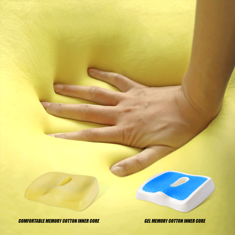 Gel Memory Foam Seat Cushion Pulatree
